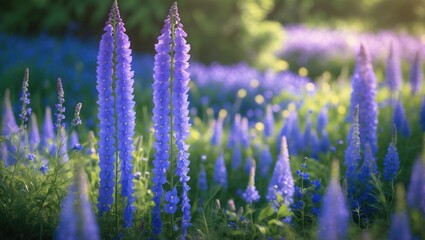 Obraz premium Brilliant blooms appearing in the garden