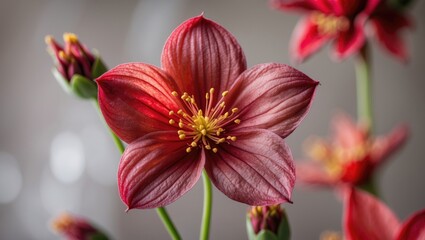 Naklejka premium Mature Majors Flower in Detail