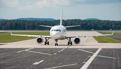Airplane on the Runway