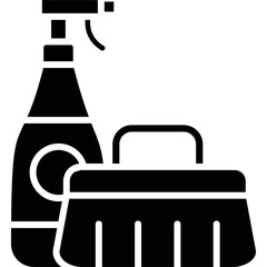 Cleaning Products Icon Vector Element