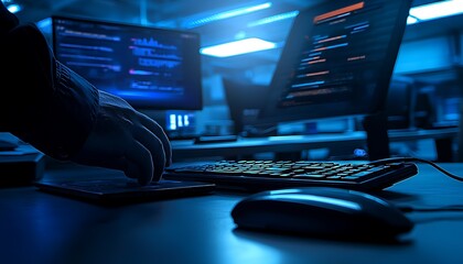 Coding in dark room