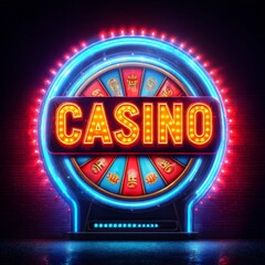 Neon Casino Wheel: Win Big with Thrilling Slot Games