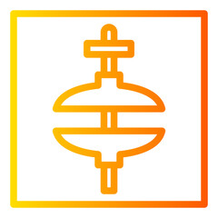 cymbal gradient icon