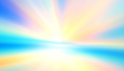 Abstract Pastel Light Burst Background
