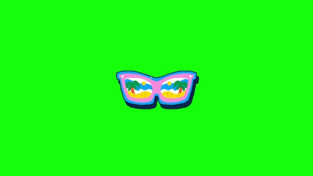 butterfly on a green background Green screen animation motion graphic with chroma key clip template 4k Background. Easy removed green screen. High resolution. Ultra High Definition, 4k video

