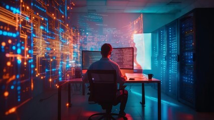 Data Center Analyst Visualizing Complex Networks and Code