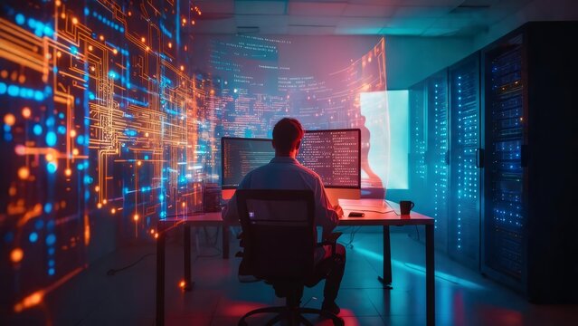 Data Center Analyst Visualizing Complex Networks and Code