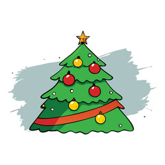 A grunge-style Christmas background featuring a distressed texture, muted tones, and a stylized tree, blending festive charm with edgy, vintage appeal.
