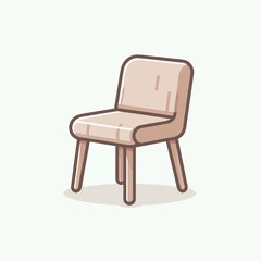 Fototapeta premium chair on white