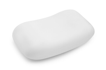One soap bar isolated on white. Personal hygiene
