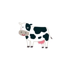 funny cow cartoon
