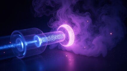 Blue luminous injector diagram