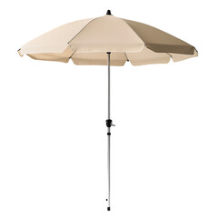 Ultra Compact Beach Umbrella with a Modern Aesthetic Isolated on Transparent Background