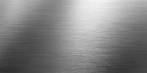 Brushed stainless steel texture with fine horizontal grain and cool luster.
