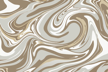 Modern abstract swirls in earthy tones transparent background suitable for design projects