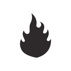 Fire icon sign vector illustration.
