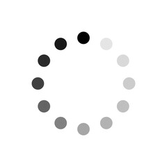 Loading bar symbol. website load bar vector icon set. Set loadingbar progress icon, Circle loader collection. Loading status, Loading isolated