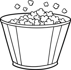 Popcorn in a Bucket
