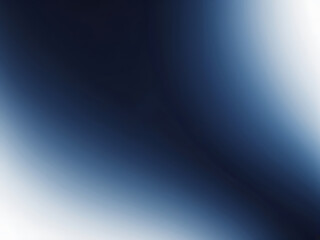 Obraz premium Dark Blue Smooth Gradient Flow Abstract Light Blur Minimal Background Wallpaper Design - ai