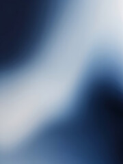 Dark Blue Smooth Gradient Flow Abstract Light Blur Minimal Background Wallpaper Design - ai