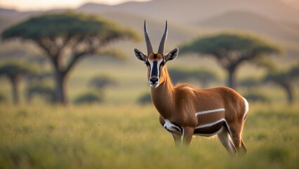 Sharpe's Grysbok found in the savanna