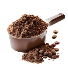 Cocoa Powder Scoop, Chocolate Chips, Brown, Dessert, Sweet, Baking, Ingredient, Confectionery, Delic