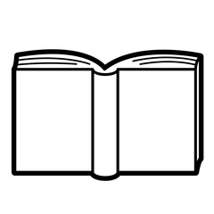 Cozy and cute Book doodle 