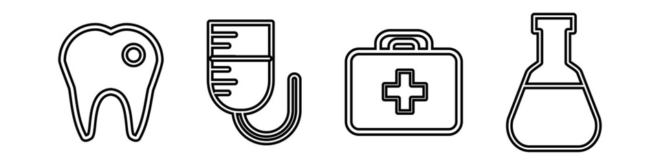 pack of medical elements