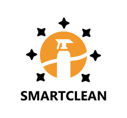 Smart clean logo vector design.