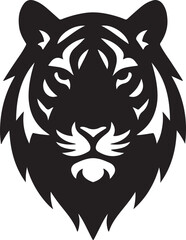 tiger head vector