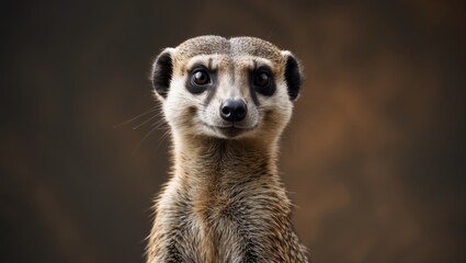 Fototapeta premium Meerkat in a Standing Pose
