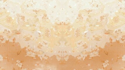 Fototapeta premium Abstract symmetrical pattern with earthy tones and textured background