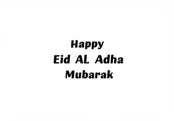 Obraz premium Happy eid al adha mubarak greeting