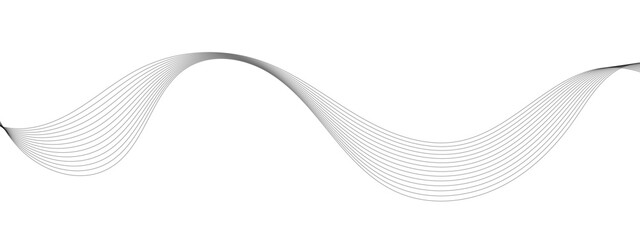  abstract design featuring flowing gray lines against a clean white backdrop. The wavy pattern creates a modern and elegant  Subtle and smooth visual element. 