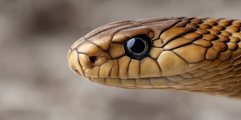 photo of cobra - reptilian viper's head