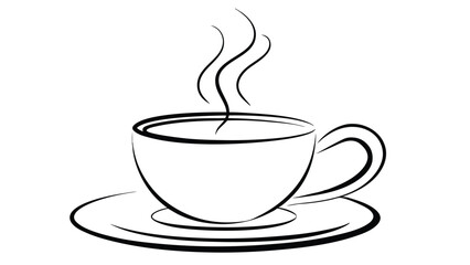 Steaming Cup of Coffee