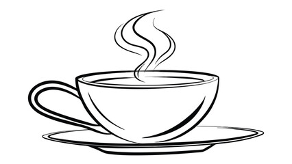 Steaming Cup of Coffee