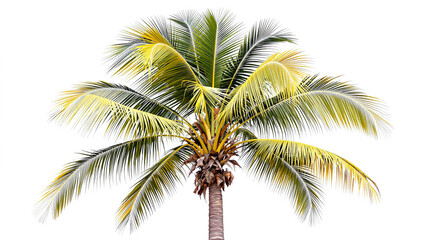 Fototapeta premium palm tree isolated on white