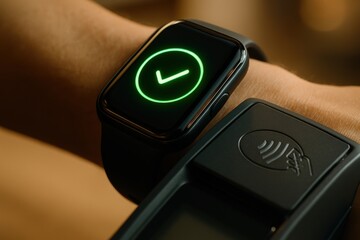 Contactless payment with smartwatch and pos terminal enhances convenience and efficiency