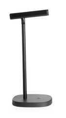 One microphone on white background. Professional audio equipment