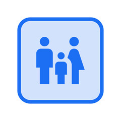 Family Restroom Icon
