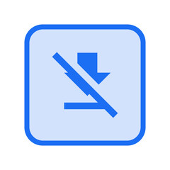 File Download Off Icon