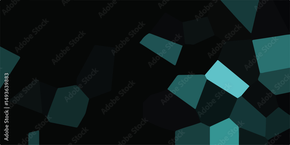 Poster abstract colorful background with triangles. background of crystallized. pastel light mint colors st