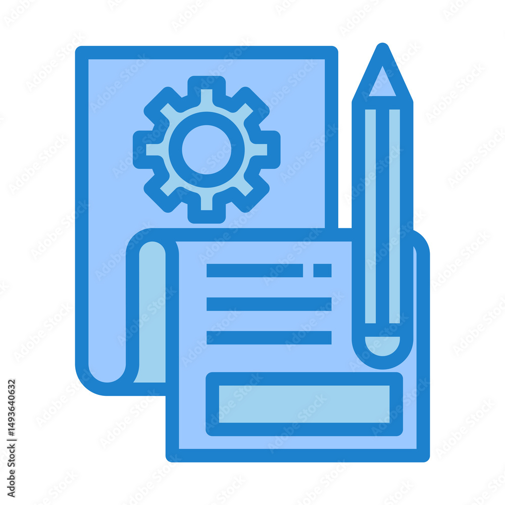 Poster Prototype vector icon