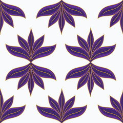 Floral pattern design, vector illustration background