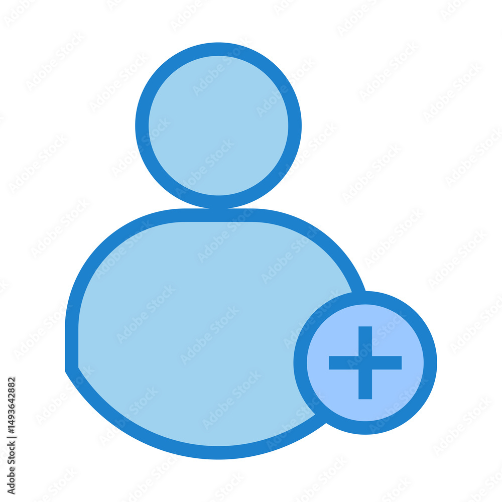 Aufkleber add vector icon