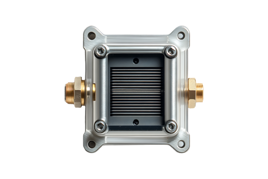 Mass Air Flow sensor isolated on transparent background
