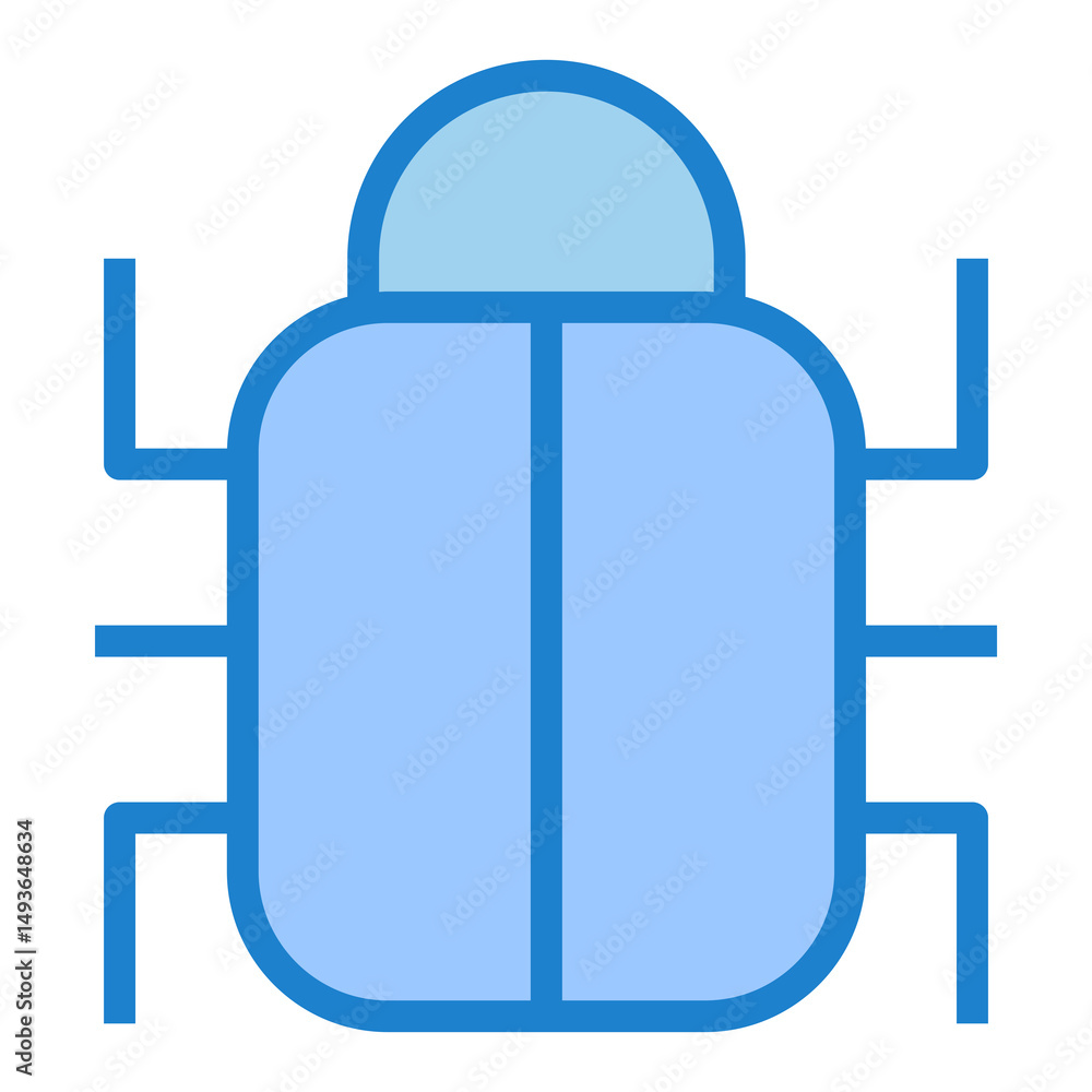 Poster bug vector icon