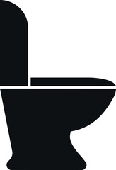Western toilet restroom sign. Toilet signs and symbols.