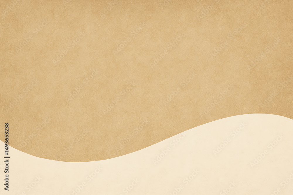 Poster this abstract background features soft waves and a seamless blend of warm beige tones. perfect for d